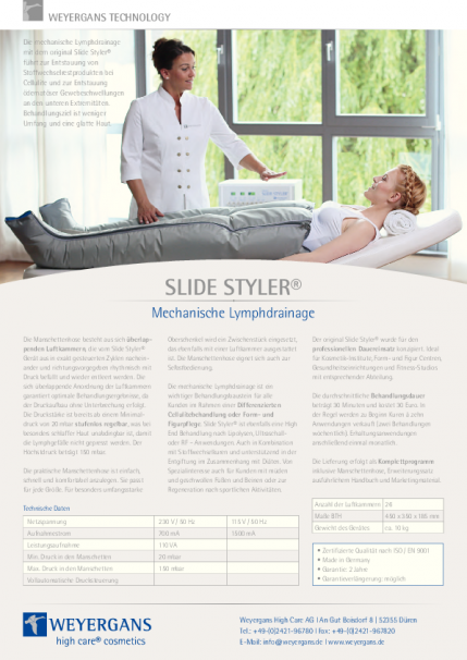 Slide Styler datasheet h
